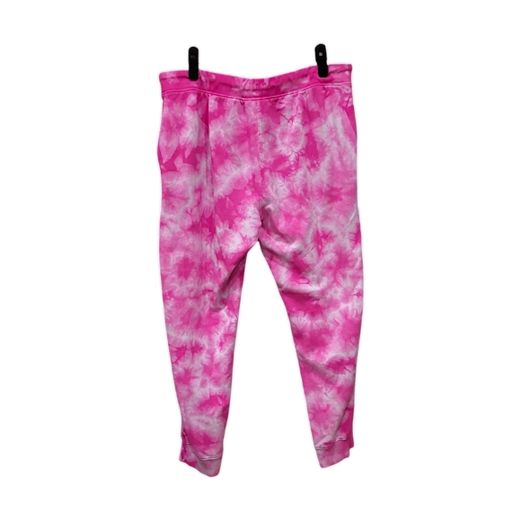 Champion Tie Dye Pink Drawstring Jogger Sweatpants - Picture 3 of 4